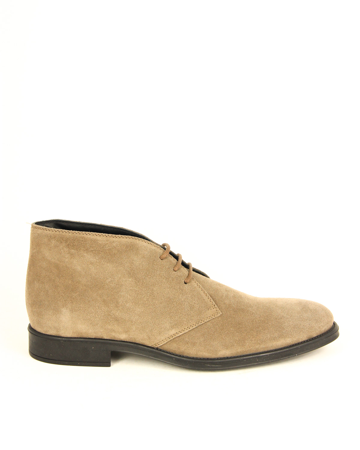 Tod\'s Polacco Men\'s Size 13 Taupe Brown Leather Chukka Desert Boot Derby Sneaker Mens Shoe Size 10.5 Tod main image 2