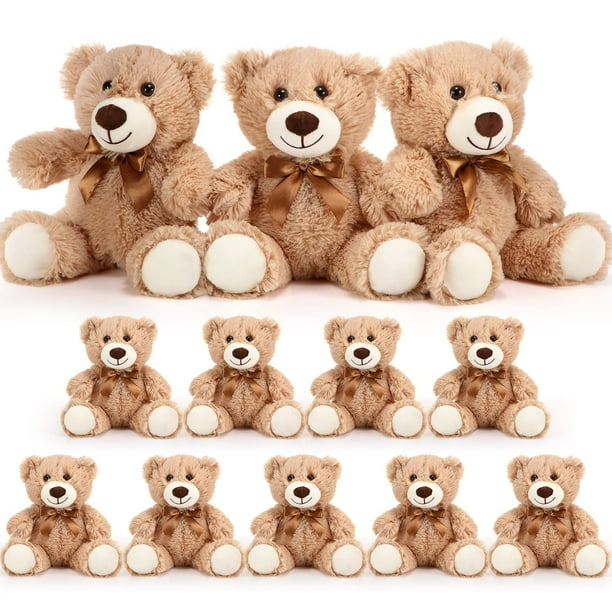Osos de San Valentín Hydren de animales de peluche, 12 piezas, 30 cm
