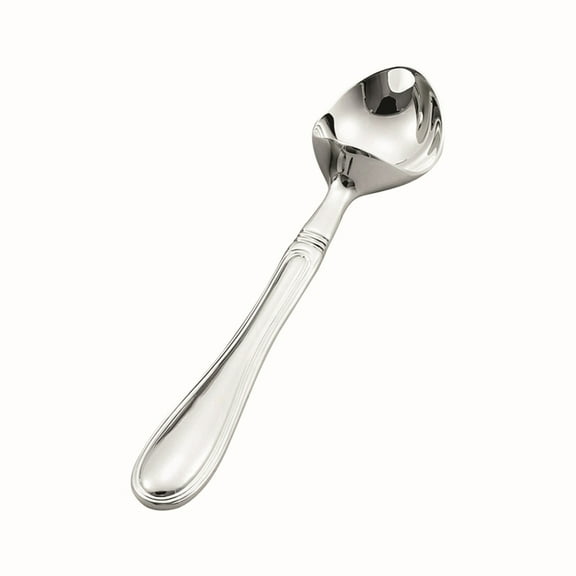 Contemporary Home Living 8" Nickel-Plated Westwood Non-Tarnish Ice Cream Scoop