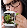 thumbnail image 2 of 3dRose, Sweet chestnuts (Castanea sativa), Cuisines - LI11 NTO0017 - Nico Tondini, 11oz Two-Tone Green Mug, 2 of 7