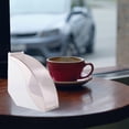 thumbnail image 2 of Hand Drip Coffee Filter Paper Holder Storage Rack With Acrylic Cover Dispenser, 2 of 11
