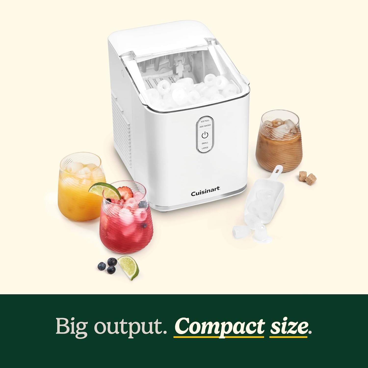 Cuisinart Machine à glaçons compacte en forme de balle - Pour comptoir