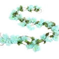 thumbnail image 2 of Visland 3PCS Artificial Cherry Blossom Flower Vines Fake Oriental Cherry Wreath Faux Sakura Garland Hanging Vine Plants Fake Flowers Artificial Flowers Garland Home Wedding Party Decor, 2 of 6