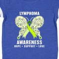 thumbnail image 4 of Inktastic Lymphoma Awareness Hope Support and Love Boys or Girls Baby Bodysuit, 4 of 5