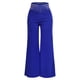 thumbnail image 3 of WILLBEST Pantalones Casuales para Mujer, con Bolsillos Lisos, Pierna Ancha, Cintura Elástica, Ajuste Holgado para Comodidad y Estilo Diario. Extra Grande, 3 of 4