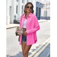 thumbnail image 5 of Zeagoo Womens Linen Button Down Shirts Long Sleeve Cotton Gauze Tops Casual Collared Blouses Loose Fit, 5 of 6