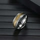 thumbnail image 3 of Minnieouse Anillos de acero inoxidable oro moda anillo personalidad exquisita joyería dedo encanto mujeres hombres fiesta regalos DIY Ropa, zapatos y accesorios Miscelánea doce Minnieouse  AP017844-06, 3 of 6