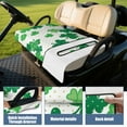 thumbnail image 4 of St. Patrick's Day Festive Golf Cart Seat Protector 51"x31" Universal Front Bench Towel Blanket Durable Comfortable, 4 of 8