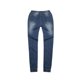 thumbnail image 5 of Puntoco - Pantalones vaqueros para mujer, cintura media, bolsillos, con cordones, informales Puntoco Puntoco-459, 5 of 9