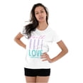 thumbnail image 4 of Christian Religion Faith Hope Love Womens Slim Fit Graphic Tee Brisco Brands S, 4 of 5