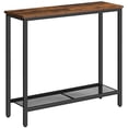thumbnail image 2 of HOOBRO 75 cm Narrow Console Table, Small Entryway Table with Shelf, 2 Tier Thin Sofa Table, Display Table, for Hallway, Living Room, Bedroom, 2 of 9