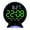 Black Green, variant on Digital Alarm Clock Large LED Display Bedside Time Date Week Show Adjustable Brightness Boys Girls Kitchen