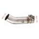 thumbnail image 3 of Conector de Escape de la Motocliceta de tubería Medio tubo intermedio para gsxr 600 750 20112017, 3 of 7