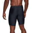 thumbnail image 2 of Under Armour Men's Tech 9" Boxerjock Boxer Briefs - 1 Pack,, Black, Size Large, 2 of 2