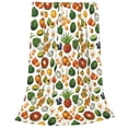 thumbnail image 2 of Pofeuu Lemon Fruits Vegetables Print Ultra-Soft Micro Fleece Blanket,for Bed Or Sofa,All Season Throw Blankets Flannel Blanket-40"x30", 2 of 7