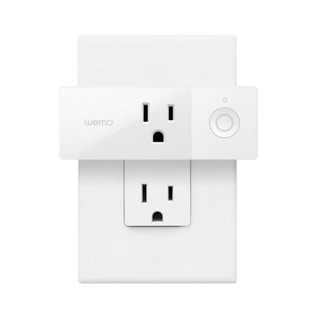 Linksys F7C063 Wemo Mini Smart Plug Outlet, White