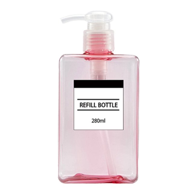 100/150/250/280/450ml Distributeur de Flacon de Pompe de Gel Douche à Shampooing Vide
