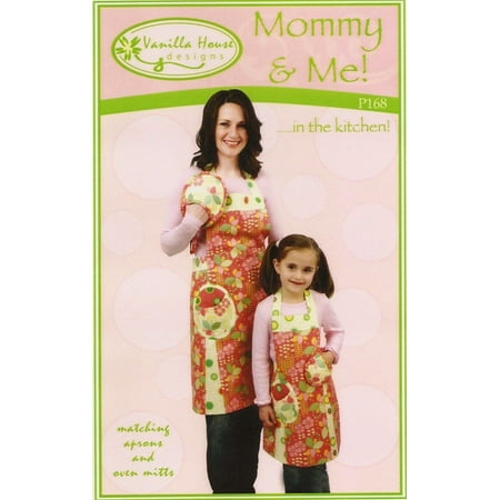 Mommy and Me In the Kitchen Pattern By Vanilla House Designs Ship from