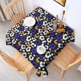 thumbnail image 6 of Leopard Print Square Tablecloth 60x60in(152x152cm) – Waterproof Polyester Printed Table Cover, Wrinkle Resistant & Washable for Kitchen Dining Picnic Party Decor, 6 of 6