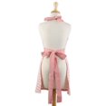 thumbnail image 2 of Design Imports CAMZ11740 Tablier Vichy Rose et Blanc, 2 of 4
