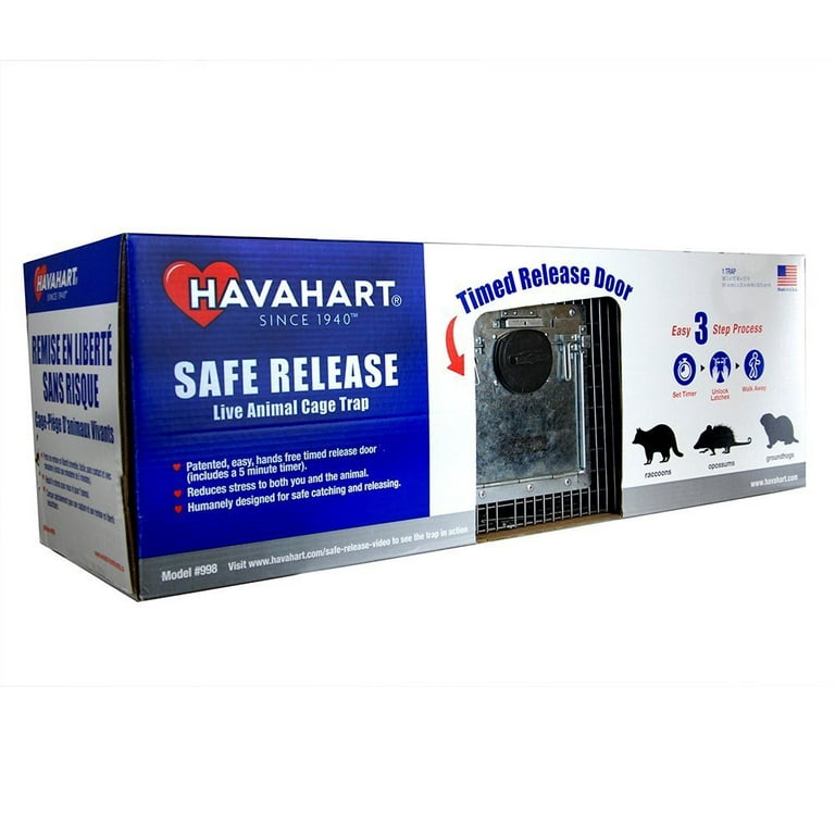 Havahart® Medium 2-Door Safe Release Live Animal Cage Trap