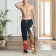 thumbnail image 2 of Logiee Casino Poker Chips Print Pajama Pants for Men,Men’s Pajama Bottoms,Mens PJ Pants with Pockets & Button Fly-X-Large, 2 of 6