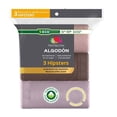 thumbnail image 2 of Hipster Fruit of the Loom para Mujer, Algodón Premium, Multicolor, 3 Piezas Talla 4, 2 of 4