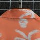 thumbnail image 4 of Camisas De Compresion Camisa abotonada de manga corta con estampado digital de solapa suelta para hombres casuales Top de verano hawaiano de playa (Orange, M), 4 of 7