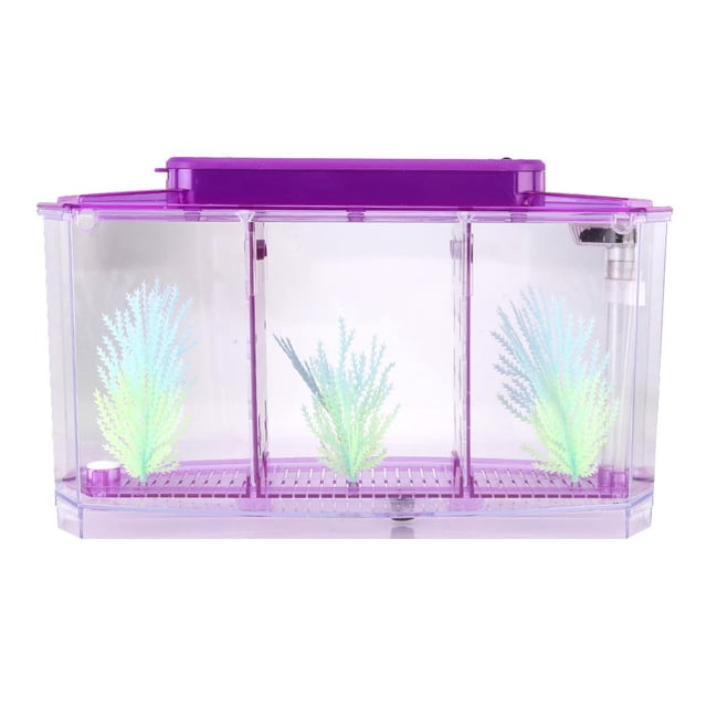 Pecera De Luz Ajustable, Acuario Pequeño, Escritorio Para Betta Con Luz LED Peces Pequeños Con Válvula De Cambio De Agua Ccdes Otros