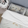 thumbnail image 4 of Designart "Silent Bird Watcher II" Animals Bedding Covert Set - Bird Grey Children's Art Bed Set With 2 Shams, 4 of 6