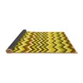 thumbnail image 2 of Ahgly Company Indoor Rectangle Abstract Yellow Contemporary Area Rugs, 6' x 9', 2 of 4