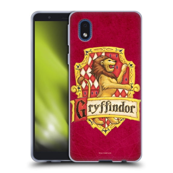 Head Case Designs Officially Licensed Harry Potter Sorcerer's Stone I Gryffindor Crest Soft Gel Case Compatible with Samsung Galaxy A01 Core (2020)