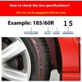 thumbnail image 4 of Chaînes de Pneus Neige 2 Pcs 225/75R15 Traction en Acier Robuste pour SUV Camion Van, 4 of 6