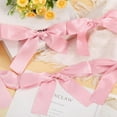 thumbnail image 5 of Dalrosia 2PCS Bow Garland Banner 16.4 ft Bow Party Decorations for Girls Pastel Bow Ribbon Banner Bow Birthday Baby Shower Decorations Coquette Bridal Shower Party Supplies, 5 of 5