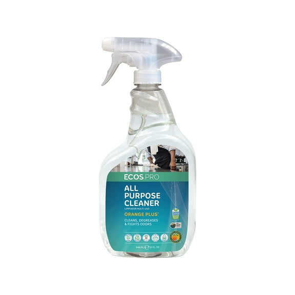 ECOS PRO Orange Plus All-Purpose Cleaner and Degreaser Citrus Scent 32 Fl. Oz. (PL9706/6)