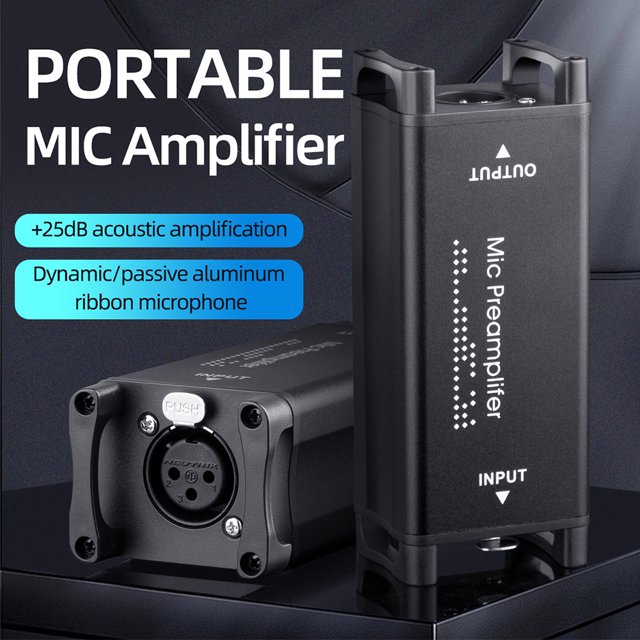 Preamplificador de refuerzo de micrófono JShteea 20 Hz-20 kHz