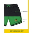 thumbnail image 3 of John Deere Boy’s Color Blocked Boardshort, 1 Pack Sizes 4-16, 3 of 7