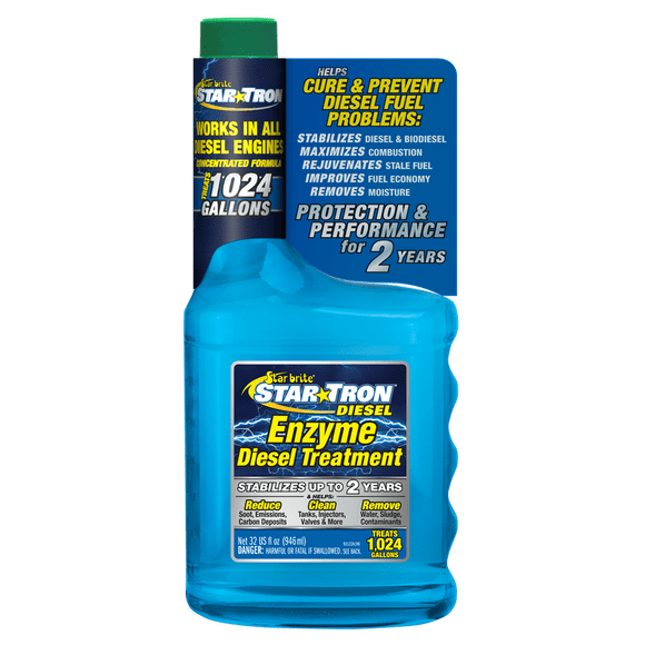 Star Tron Star Tron 8813362 Traitement pour Carburant Diesel, 32 oz - Caisse de 12