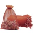 thumbnail image 1 of Dinheiro 100 piezas 3,93 x 4,72 pulgadas (10 x 12 cm) Bolsas de organza transparente, Bolsas de regalo de boda con cordón, Bolsas de regalo de joyería para fiesta, Joyería, 1 of 5