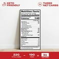 Keto Pasta Rotini Low Carb (3g Net) Lupini Noodles, High Protein (20g), GlutenFree, Made with
