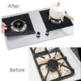thumbnail image 5 of TekDeals 6x Reusable Non-Stick Black Gas Range Stove Top Burner Covers Protector Liner, 5 of 7