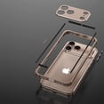 thumbnail image 2 of Allytechgroup Slim Frame for iPhone 12 Pro Max Case with Camera Lens Protector, Heat Dissipation Lightweight Rugged Support Wireless Charging Shock-Resistant Bumper for iPhone 12 Pro Max, Black, 2 of 6