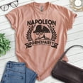 thumbnail image 2 of Napoleon Born 2 Party Shirt, Unisex Women's Men's Shirt, Napoleon Shirt, French History Shirt, Heather Sunset, Large, 2 of 6