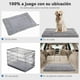 thumbnail image 5 of Cama para Perro MADELALU Gris Esponjosa y Lavable para Grande y Mediano, 5 of 7