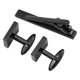 thumbnail image 3 of Kit de gemelos con pinza para corbata, juego de gemelos con pinza para corbata Juego de gemelos con pinza para corbata para hombres Gemelos personalizados con pinza para corbata Funcionalidad versáti, 3 of 14