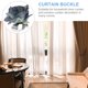 thumbnail image 4 of 2pcs Cortina Flor Hebillas Cortina Flor Clips Cortina Flor Tizbacks, 4 of 5