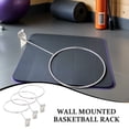 thumbnail image 3 of CRILSTYLEO 6Ud Organizador De Balones De Baloncesto En Metal Para Montaje En Pared Uso Interior, 3 of 8