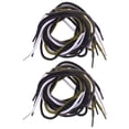 thumbnail image 1 of FESTFENDS 10Pares Cordones De Redondos Para Con Material Premium Y, 1 of 8