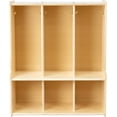thumbnail image 6 of RRI Goods Toddler Storage 3-Compartment Birch Plywood Storage Locker, 6 of 8