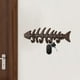 thumbnail image 4 of 2 uds. Ganchos de pared de hierro fundido, gancho para colgar en la pared, ganchos para abrigos, soporte para llaves, ganchos para colgar abrigos mont Sunnimix Perchero montado en la pared, 4 of 8